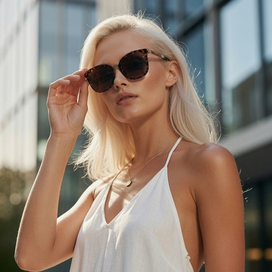 Super Cat Eye, Dark Brown Sunglasses for her AVAILABLE SOON!