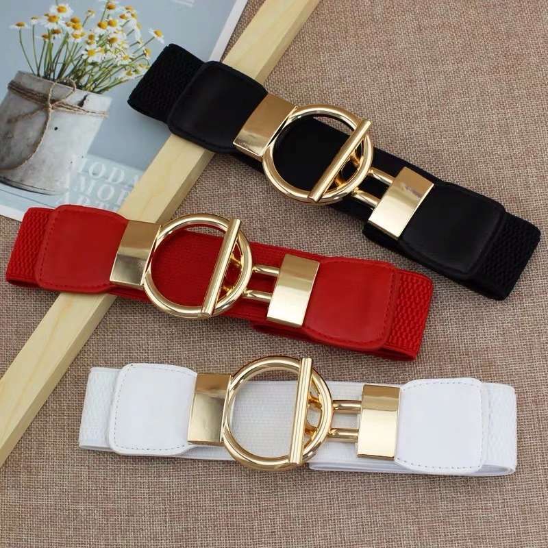 Stretch Fashion Belt 60-80 CM BLACK