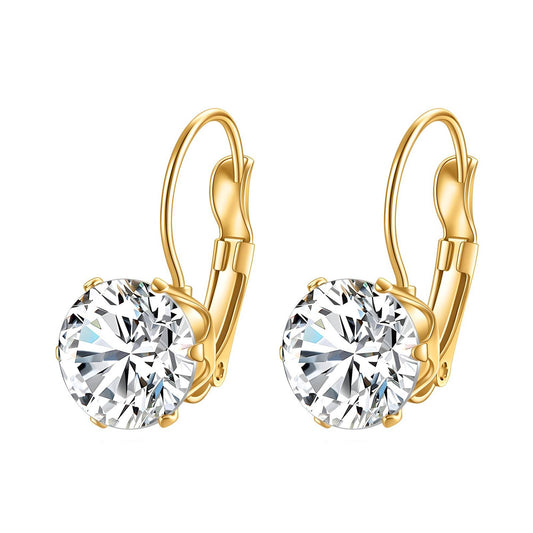 18K gold plated Stainless steel earrings