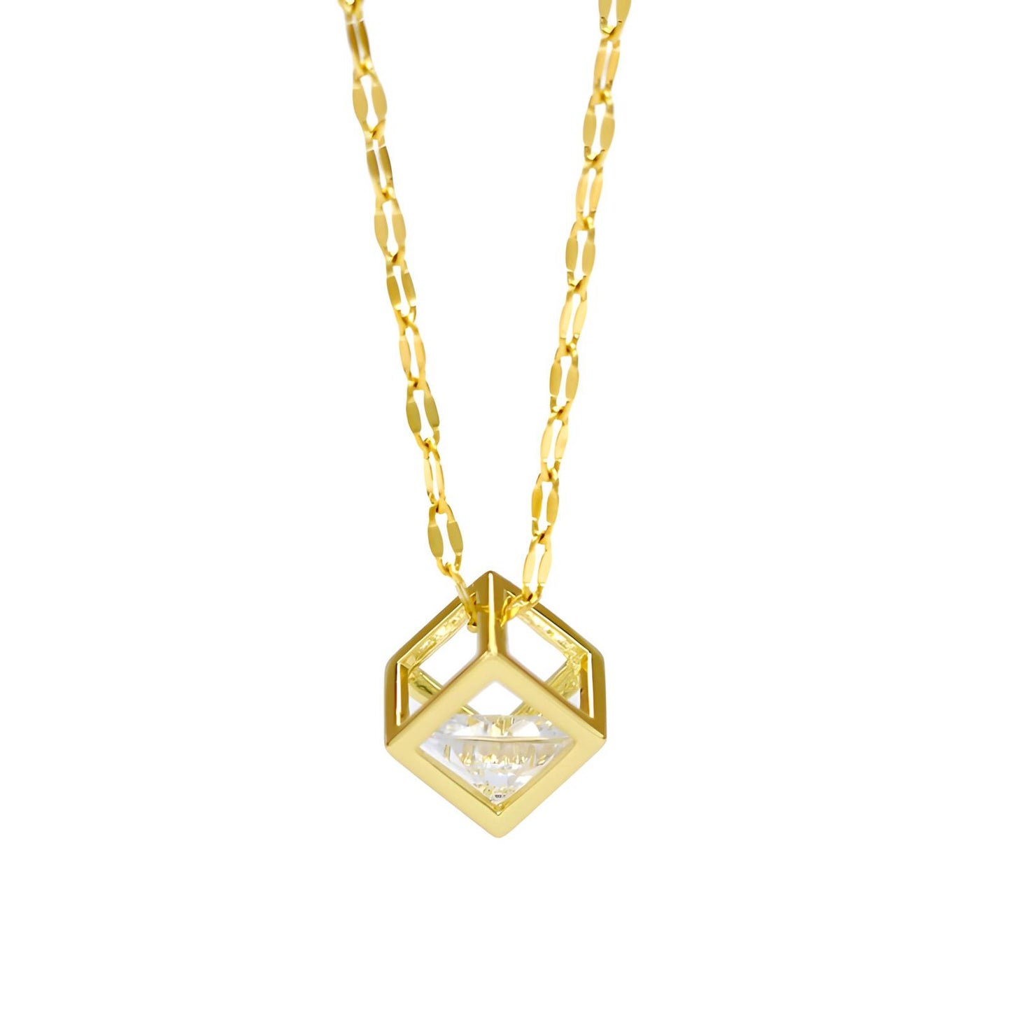 18K gold plated Stainless steel necklace