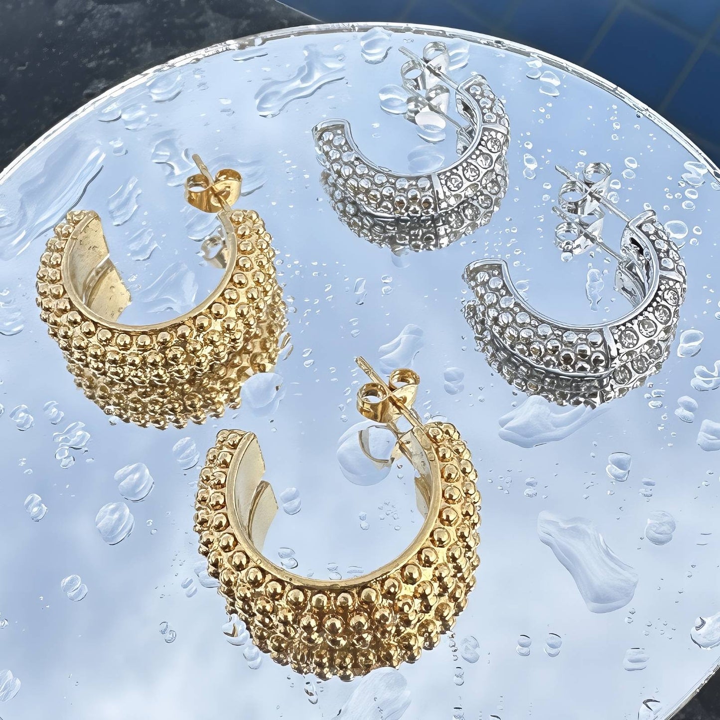 Stainless steel earrings