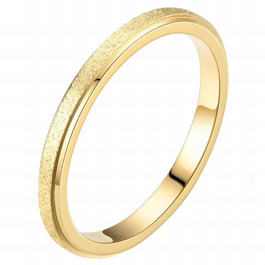 18K gold plated Stainless steel finger ring