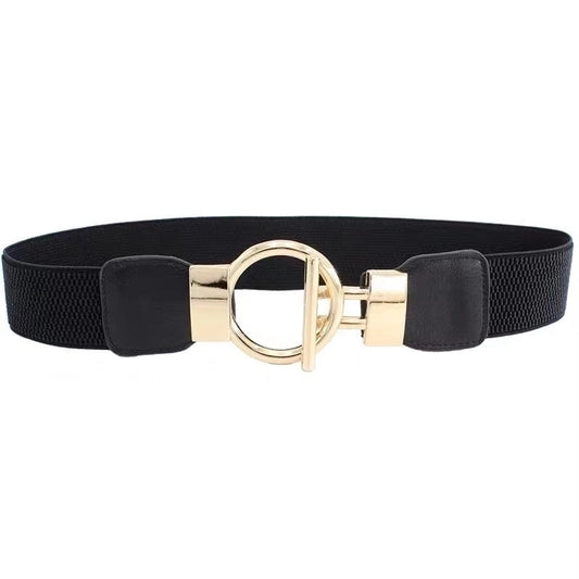 Stretch Fashion Belt 60-80 CM BLACK