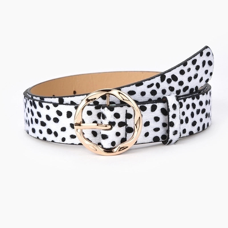 Animal Ladies Belt DALMATION Length 106 Width 2.8