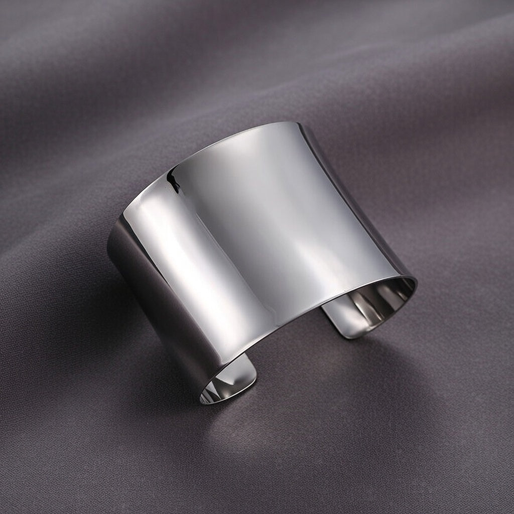 18K Silver Plated Bangle