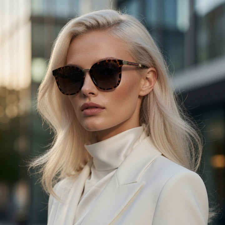Super Cat Eye, Dark Briwn Sunglasses for her AVAILABLE SOON!