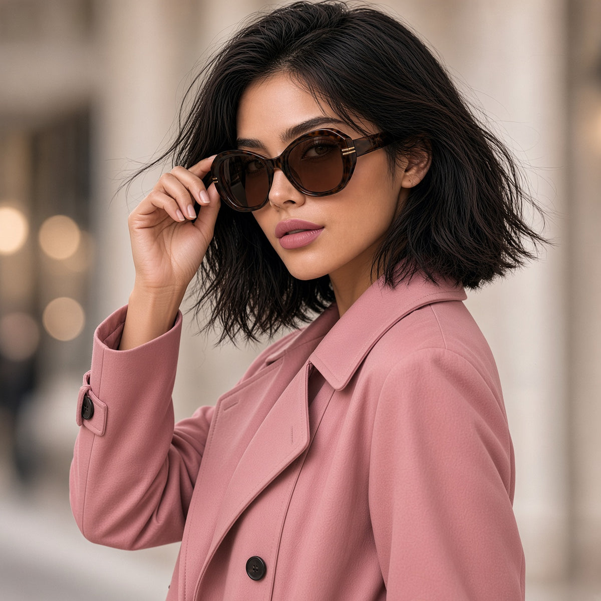 Brown Butterfly Frame Style Sunglasses for her AVAILABLE SOON!