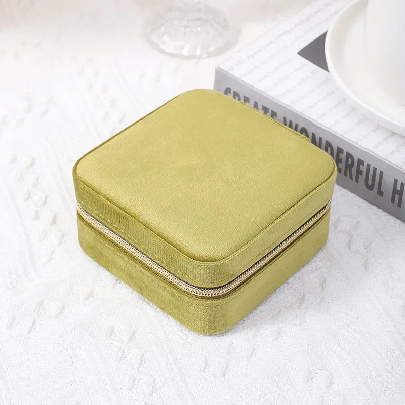 JBox Flannel Jewelry Box (Matcha) AVAILABLE SOON!