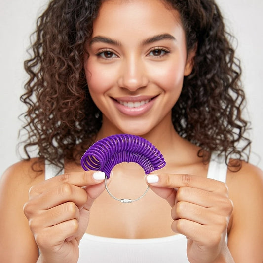 My SIZR Plastic Solid Color Ring Size Measuring Device ( IN 3 COLORS) Plastic. Powerful. Precise.