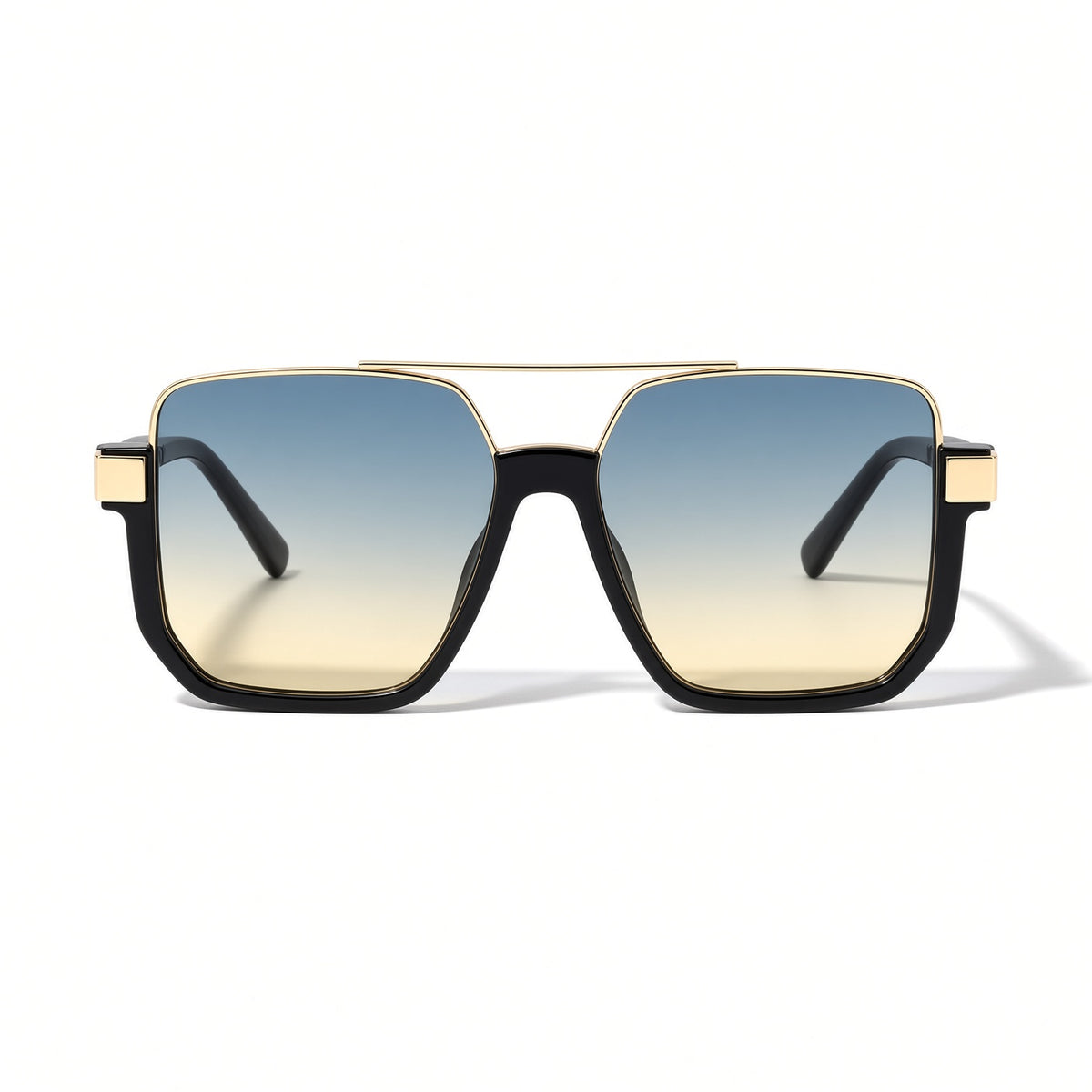 Black Thick Square Aviator Sunglasses AVAILABLE SOON!