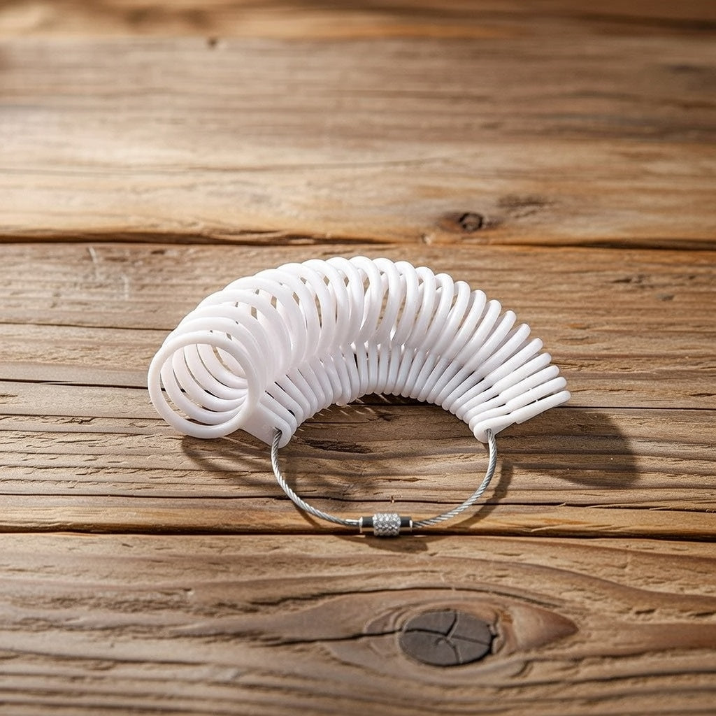 My SIZR Plastic Solid Color Ring Size Measuring Device ( IN 3 COLORS) Plastic. Powerful. Precise.