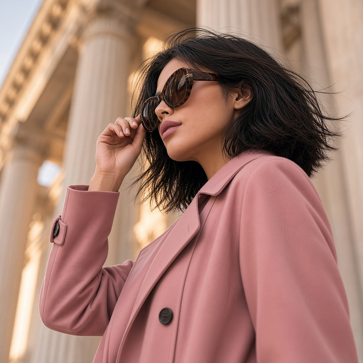 Brown Butterfly Frame Style Sunglasses for her AVAILABLE SOON!