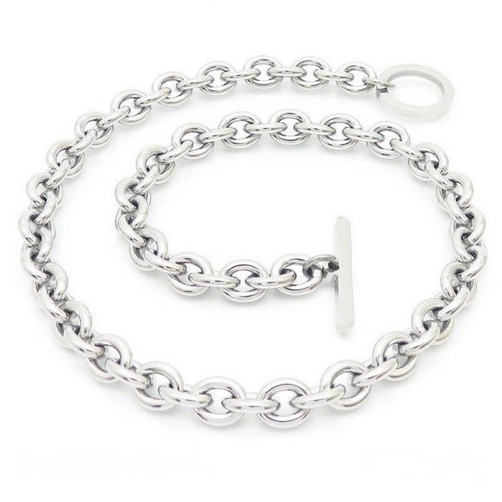 Ophelia, Stainless Steel Plating Necklace Silver