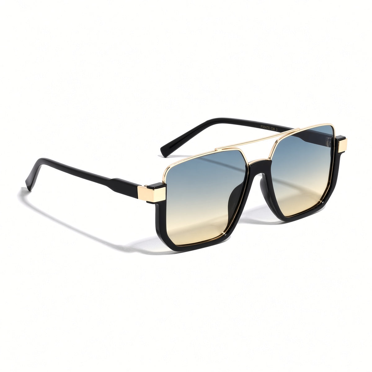 Black Thick Square Aviator Sunglasses AVAILABLE SOON!