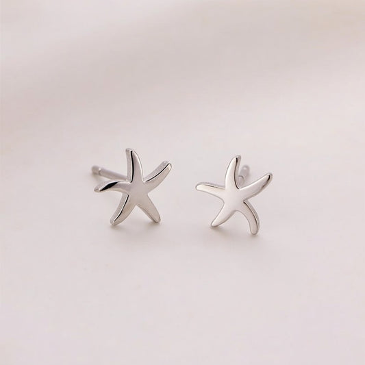 Daily Mini Stud Earrings Stainless Steel 18K Gold Plated Vacuum Electroplating