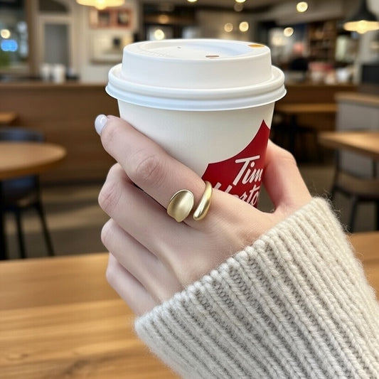 Basic Modern Style Classic Style Water Droplets 18K Gold Plated Metal